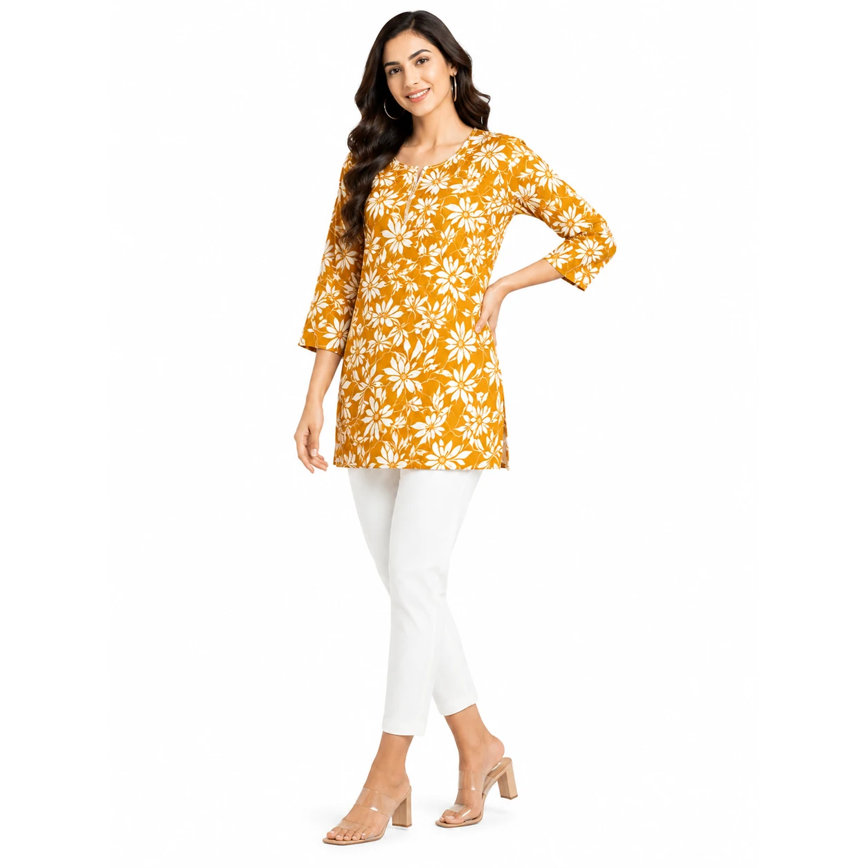 Women’s Kurti (mustard yellow)