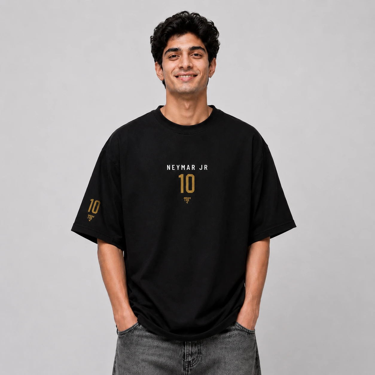 Neymar Jr Premium Oversized T-shirt